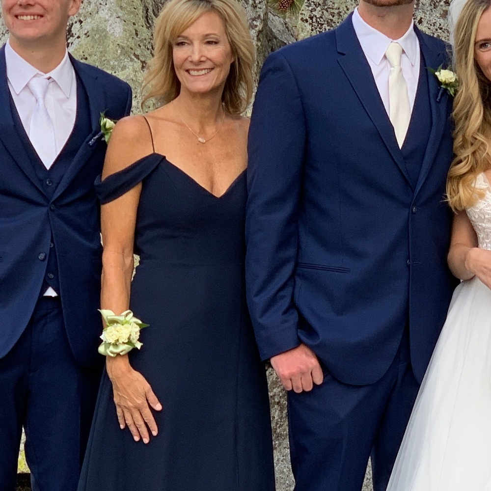 Jenny yoo navy bridesmaids size 4